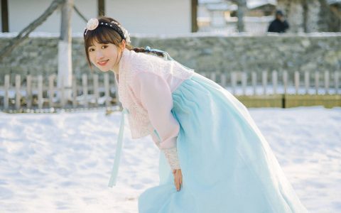 雪国之恋 女生 雪景 冬天 写真集&YiTuYu艺图语