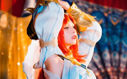 原神COS · 妮露 模特 Cosplay 美少女&YiTuYu艺图语