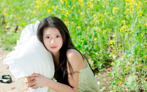 花田梦游 清纯 少女 小清新 写真 花 春天&YiTuYu艺图语