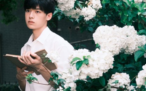 遗憾 男生 写真 文艺 男人 人像 花&YiTuYu艺图语