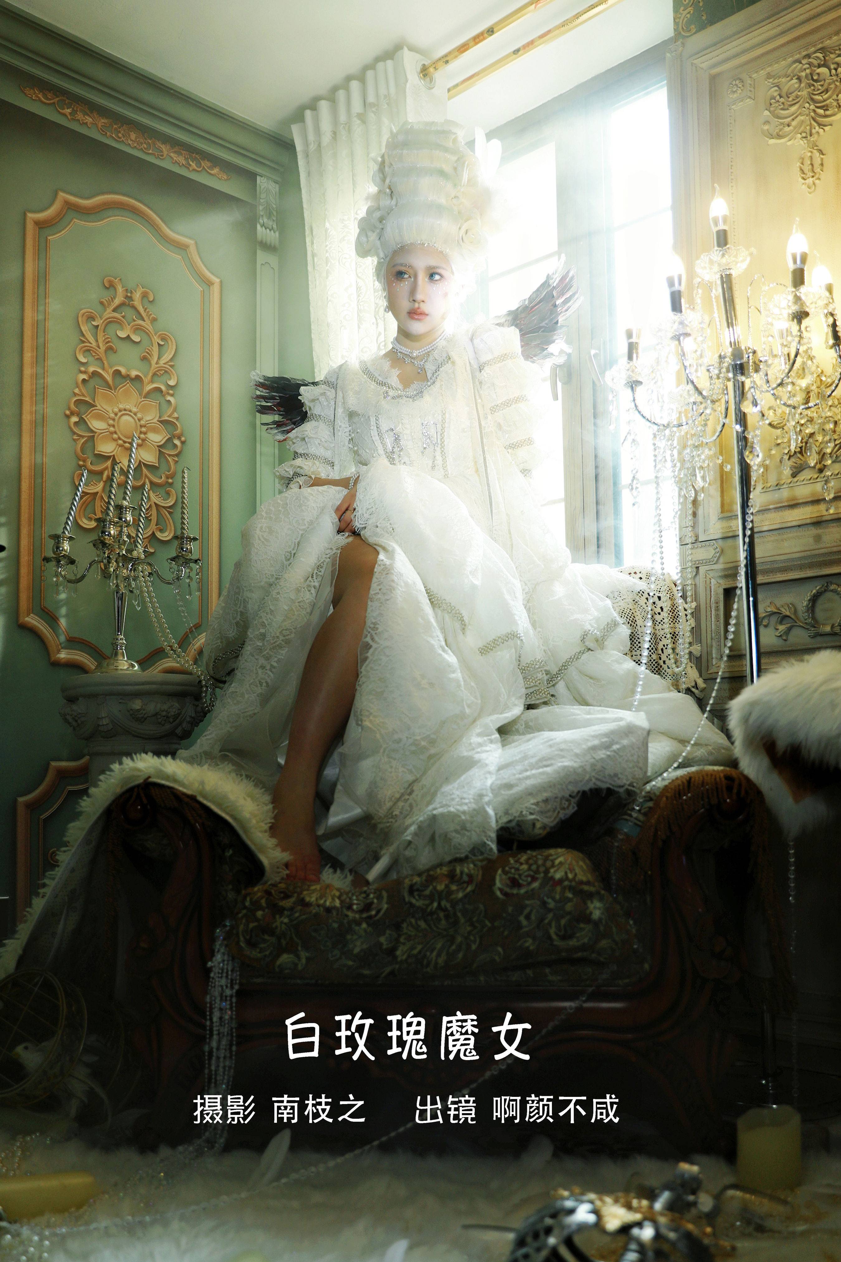 白玫瑰魔女 好看个性 非主流 欧式人像摄影 摄影作品 美女COS&YiTuYu艺图语-1