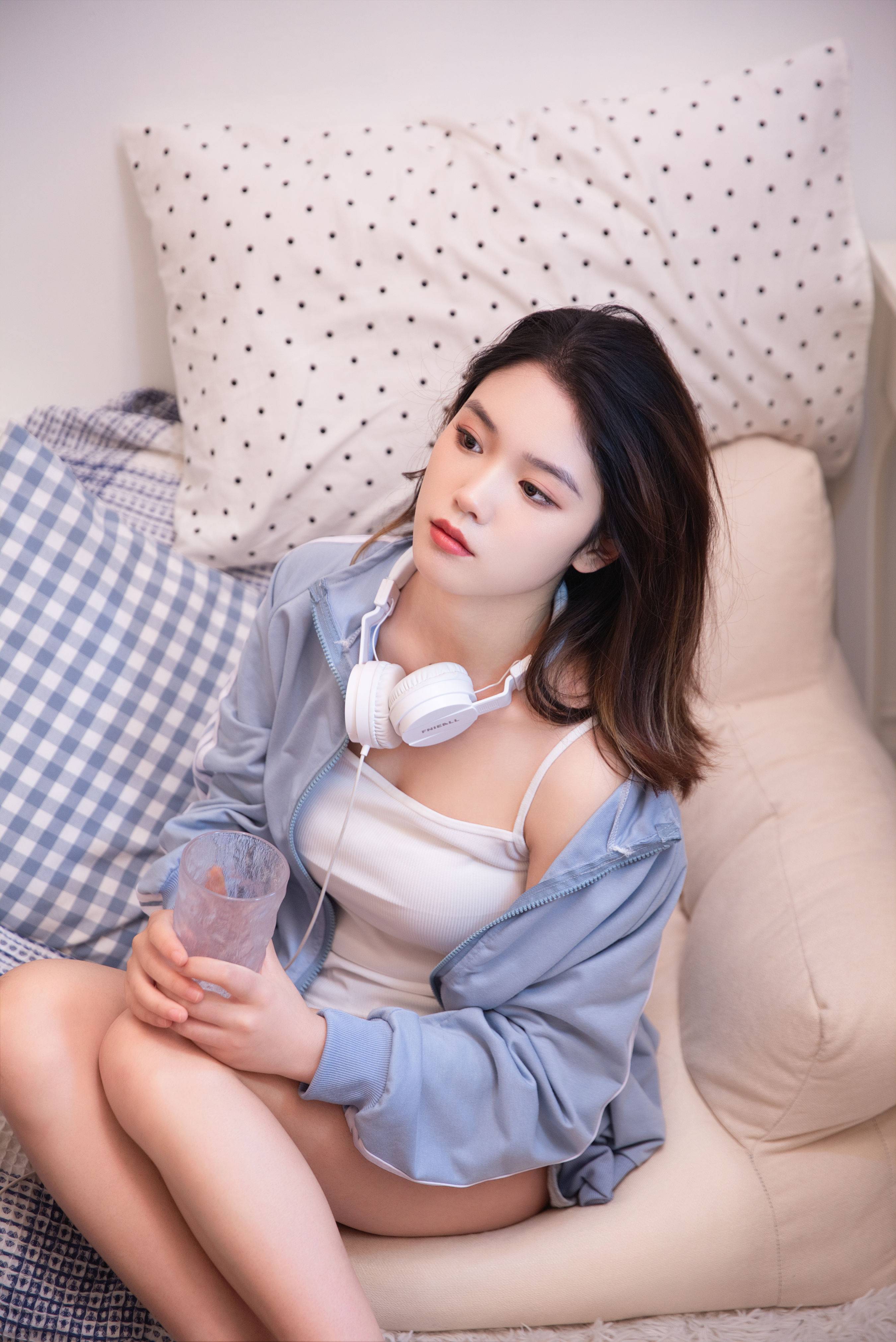 蓝色心情 宅男女神 写真集 少女&YiTuYu艺图语-4
