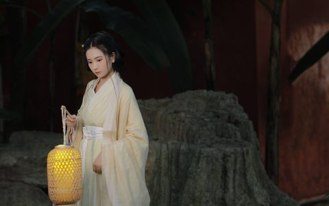 秋声 唯美 意境 光影 古风 秋天 清冷美人&YiTuYu艺图语