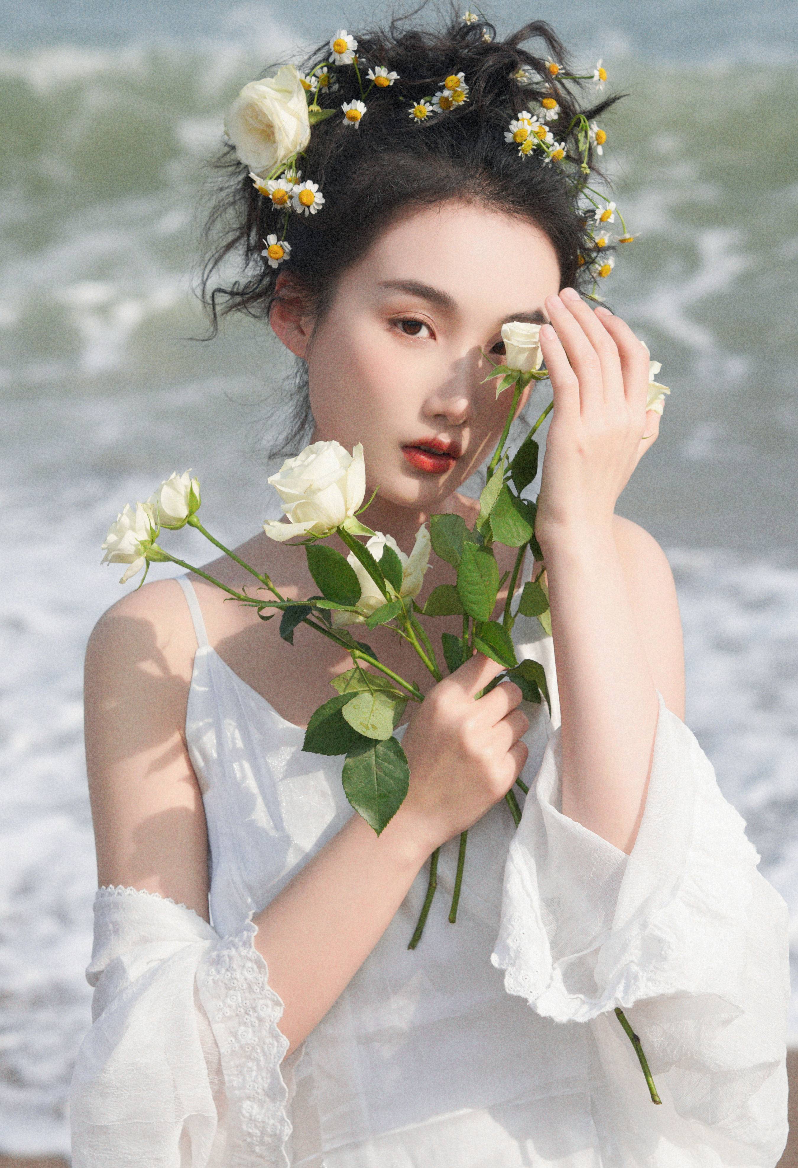 花见海 唯美 精美 小清新 漂亮 优美 女神 花&YiTuYu艺图语-4