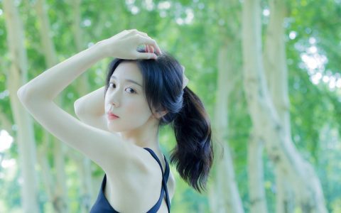 晨练日 街拍 小清新 养眼 女神 写真集&YiTuYu艺图语