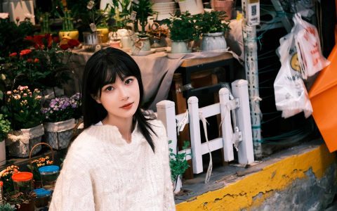 不及秋日浪漫 街拍 文艺 优美 日系 女神 花 写真集 女明星&YiTuYu艺图语