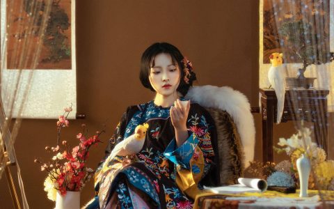 仓兰 少女 模特 人像 古装&YiTuYu艺图语