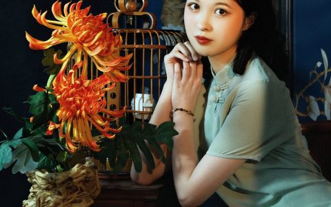 西江月 漂亮 优美 复古 优雅 高雅 旗袍摄影&YiTuYu艺图语