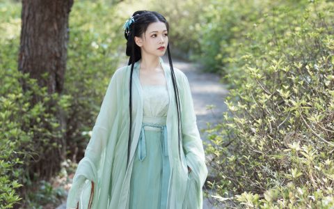 采茶纪 唯美 意境 古风 汉服 树林 美人&YiTuYu艺图语