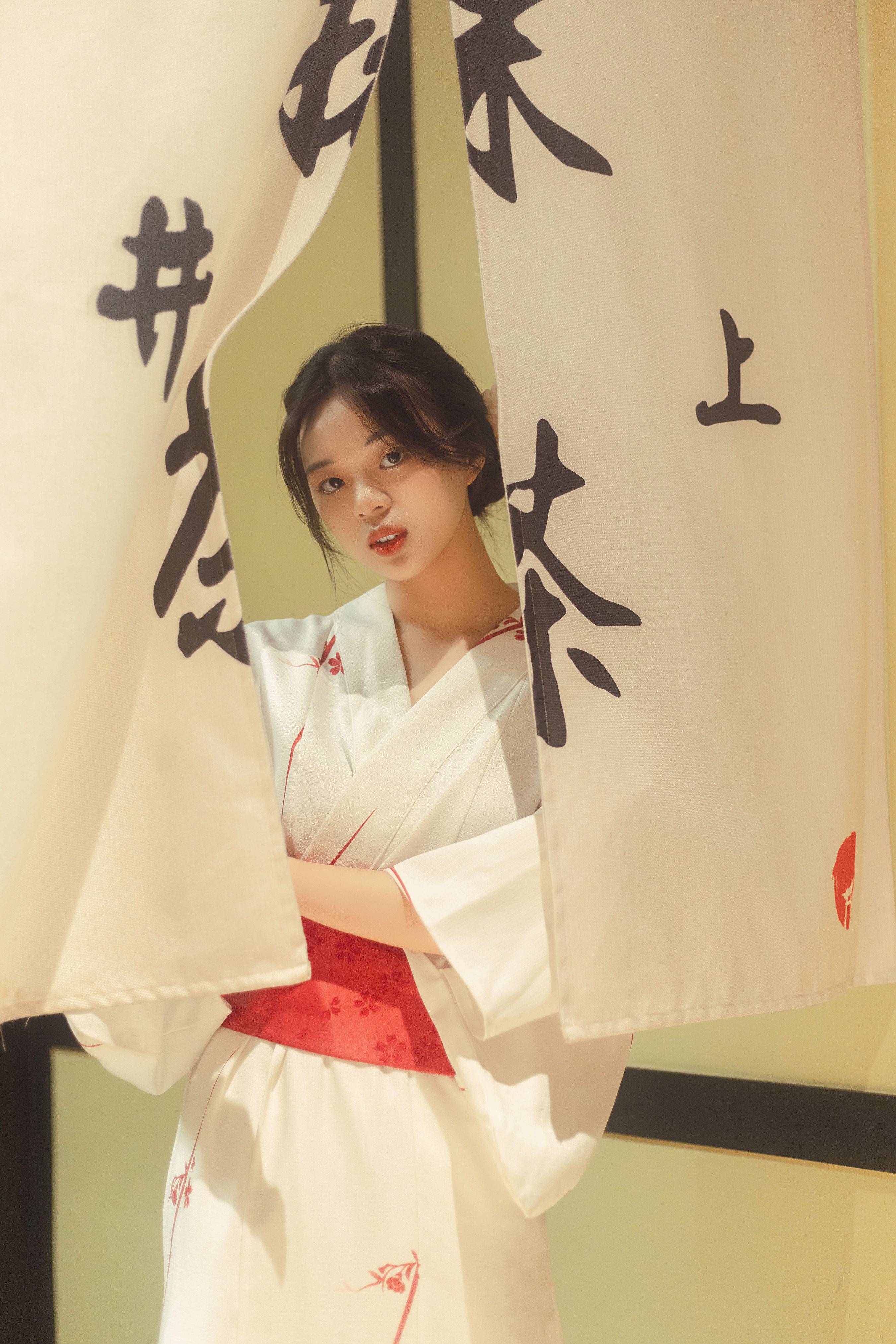 人间月 日式和风 少女 写真集&YiTuYu艺图语-4