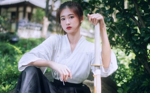 剑道少女 漂亮 养眼 小清新 日系 少女 日式和风&YiTuYu艺图语
