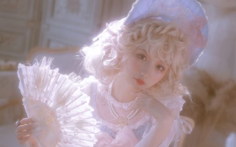 lolita公主梦 二次元 洛丽塔 复古 写真 模特&YiTuYu艺图语
