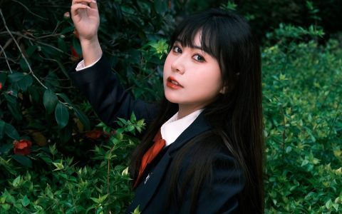 camelia JK 二次元 女生 花 清纯 黑长直&YiTuYu艺图语