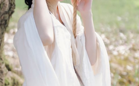 南子 唯美 小清新 优美 美好 古风 树林 美人写真&YiTuYu艺图语