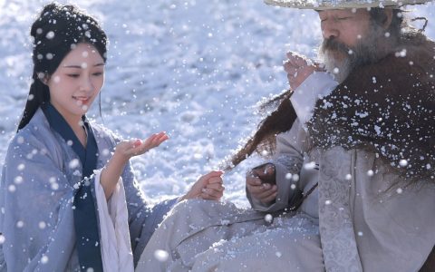 风雪夜归人 冬天 雪景 情感 艺术 美图 摄影 山林 古风&YiTuYu艺图语