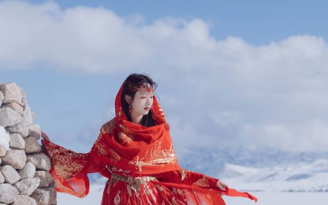 东宫 模特 古装 雪景 冬天 民族风&YiTuYu艺图语