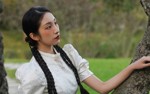 旧人 精美 漂亮 复古 优雅 人像 树林&YiTuYu艺图语