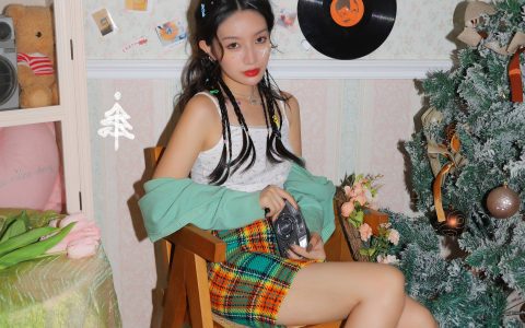 圣诞女孩 模特 写真集 圣诞美女&YiTuYu艺图语