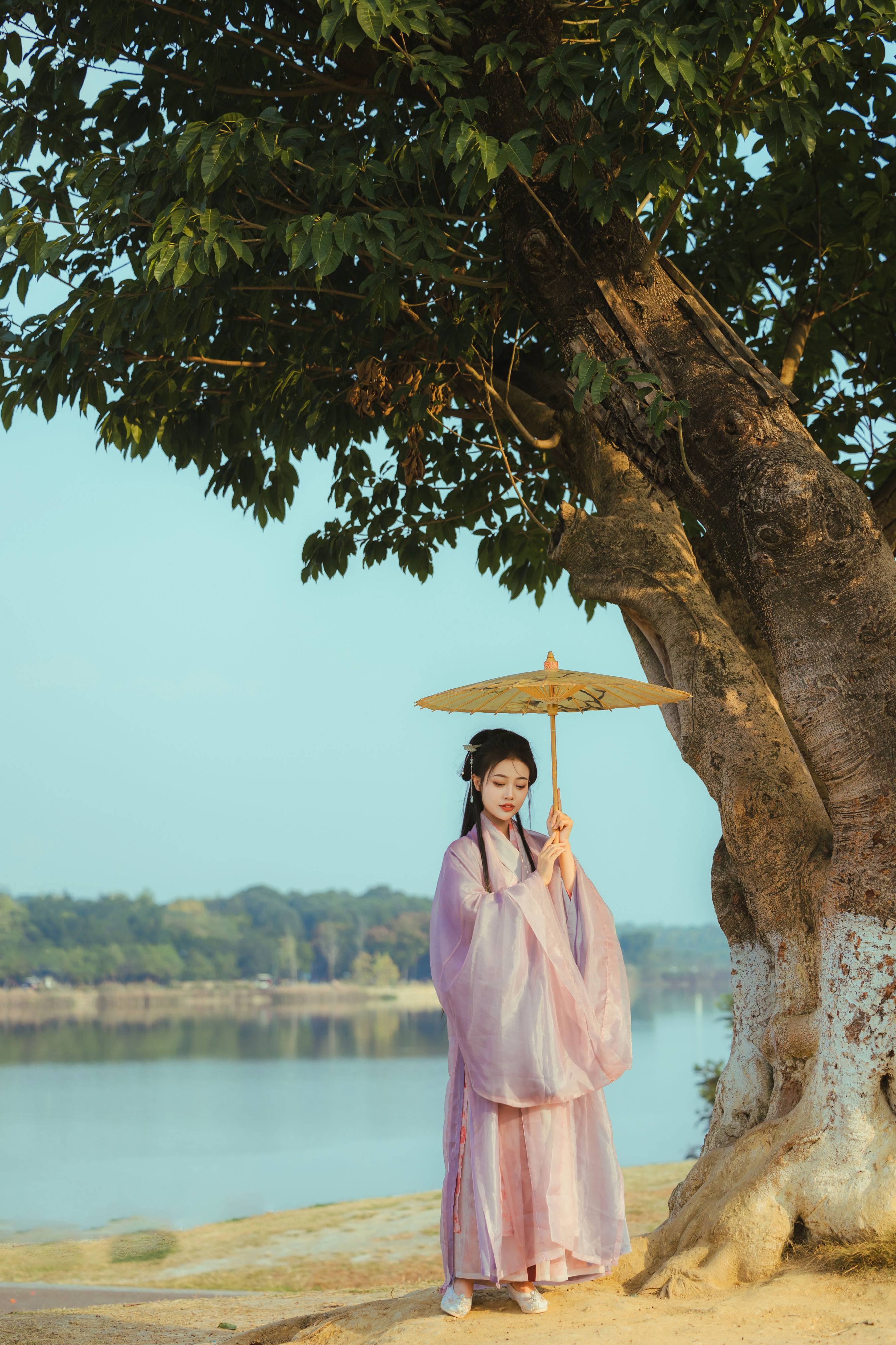 水边 精美 优美 养眼 古风 美人写真&YiTuYu艺图语-5