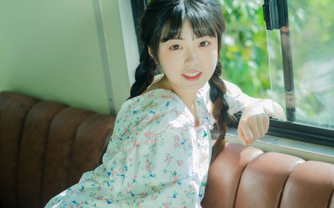 藏在巴士角落的快乐 小清新 少女 写真集&YiTuYu艺图语