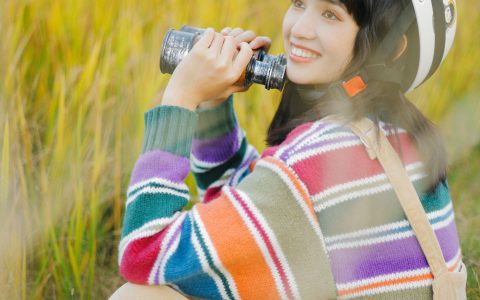 山野间稻田里 女生 写真 人像 小清新 青春&YiTuYu艺图语