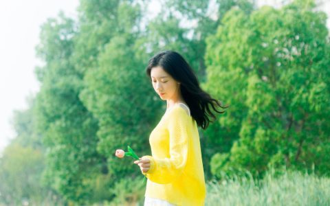 秋风轻轻 治愈系 小清新 优美 文艺 美好 少女 秋天&YiTuYu艺图语