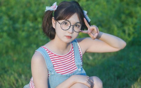 蓝色田园 小清新 少女 写真集&YiTuYu艺图语