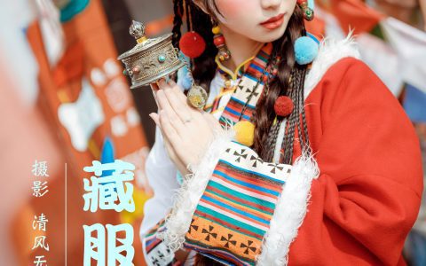 藏服少女 少女 藏族 写真 姑娘 民族风&YiTuYu艺图语