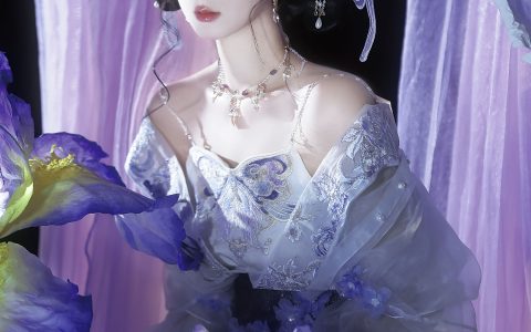 鸢尾 美图 美人 仙气 精美 惊艳 绝色&YiTuYu艺图语