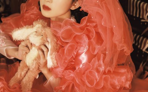 日历上的老照片 复古 红色 惊艳 婚纱 精美&YiTuYu艺图语