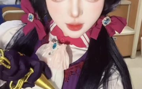 乌鸦少女 cos 图集有露的嘛?来看一小央泽的精彩演绎!