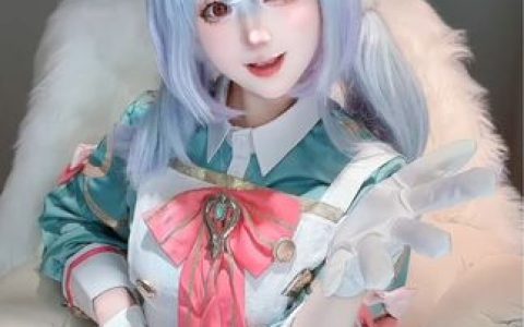 nyako喵子加藤惠睡衣cos写真图集,睡衣cosplay美图
