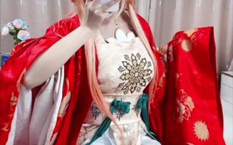 coser@Potato Godzilla 变身《最终幻想 VII》中的蒂法活力四射,蒂法角色cosplay