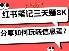 小红书掘金项目能不能月入10万，虚拟项目的蓝海玩法分享