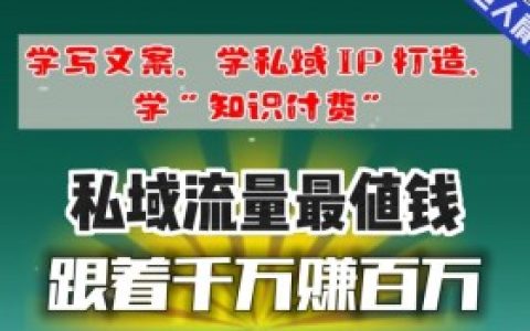 男粉私域变现案例,通过成功案例学习男粉私域变现的实战技巧