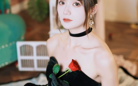 黑天鹅之吻 古典 浪漫 复古 女郎 模特&YiTuYu艺图语