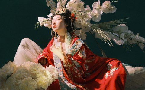 荼蘼花开 古典 小姐姐 古装 花 写真 人像&YiTuYu艺图语
