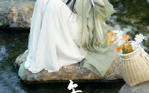 午后 古风 唯美 美人 精美 绿色 绝色 清纯 古代 姑娘&YiTuYu艺图语