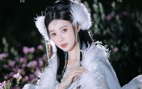 月光 古风 夜景人像 花 唯美意境 艺术 汉服&YiTuYu艺图语