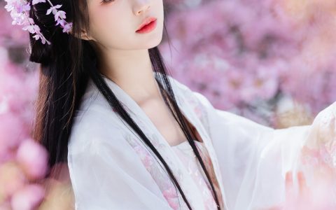 樱花仙子 樱花 小仙女 古风 美人 小姐姐 花 精美 汉服&YiTuYu艺图语