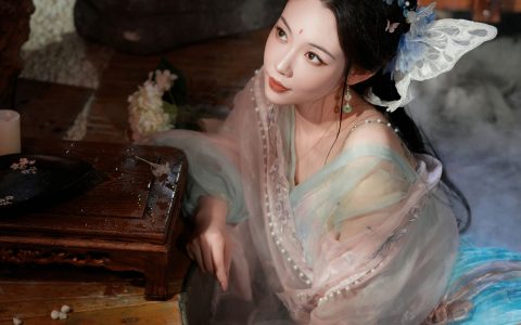 庄周梦蝶 古装 美人 模特 小仙女 美女 写真&YiTuYu艺图语