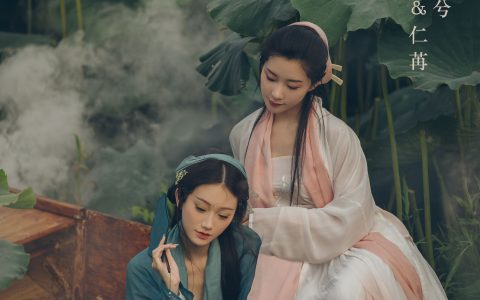 青蛇白蛇 古风 荷花 仙气 闺蜜 摄影&YiTuYu艺图语