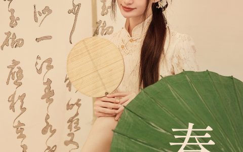 春 古典 中国风 旗袍 艺术 美图 模特&YiTuYu艺图语