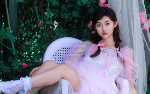 花仙子 花 小仙女 美少女 小清新 写真 模特 蔷薇花&YiTuYu艺图语