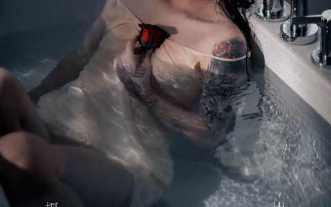 水中花 摄影 人像 女神 模特 湿身&YiTuYu艺图语