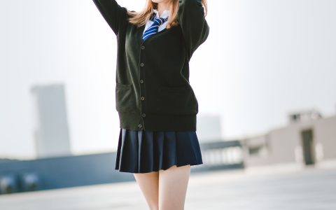 天台jk写真 二次元 JK 日系 美少女 写真&YiTuYu艺图语