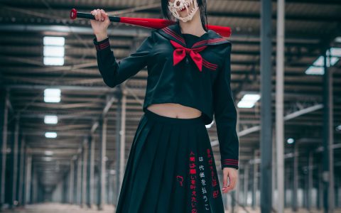 不良JK少女 JK 暗黑 非主流 写真 创意 少女&YiTuYu艺图语