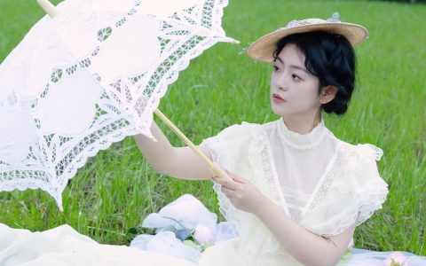 德伯家的苔丝 绿色 小清新 复古 优美 唯美 浪漫 小姐姐&YiTuYu艺图语