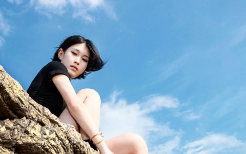 靓丽女孩 摄影 人像 模特 夕阳 妹子&YiTuYu艺图语