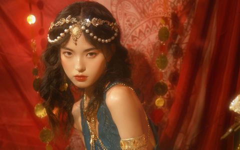 异域公主 红色 妹子 写真 小姐姐 民族风&YiTuYu艺图语